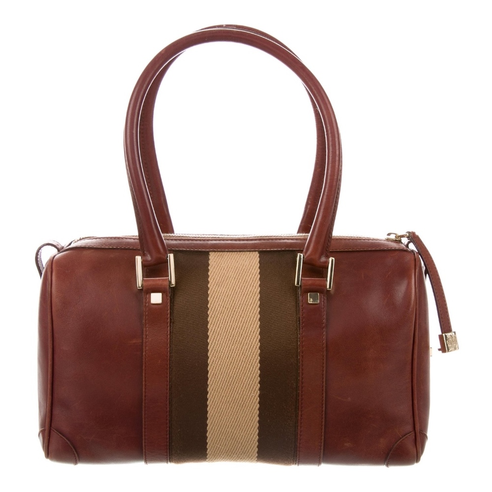 Gucci Web Boston Bag: authentic from TheRealReal